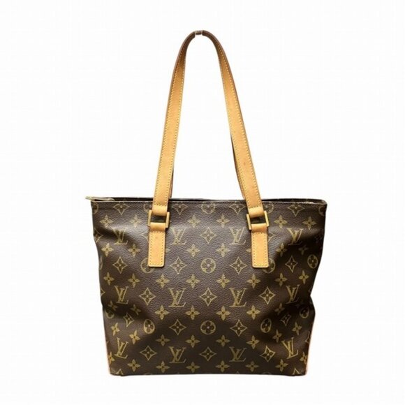 LOUIS VUITTON Brown Monogram Tote Bag - Picture 1 of 9